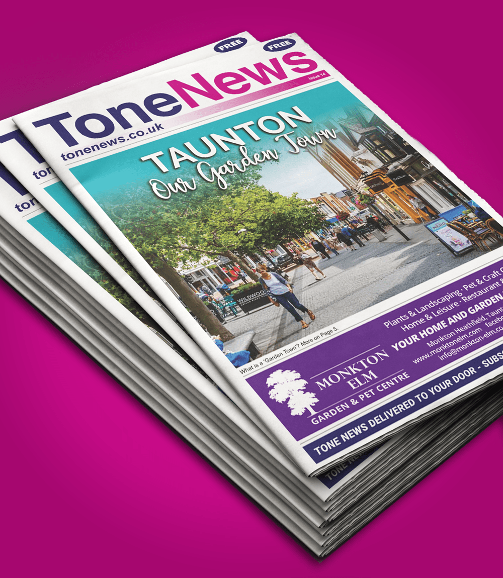 Newspaper design cover taunton Somerset 6